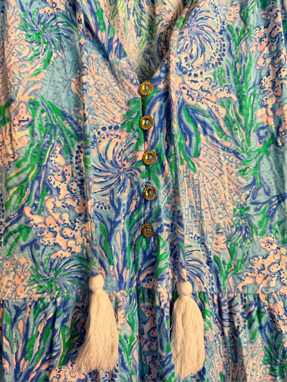 LILLY PULITZER MALONE MAXI DRESS
LAS OLAS AQUA STRONG CURRENT SEA XL - Picture 12 of 14